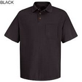 Red Kap Short Sleeve Men's 100% Polyester Polo Shirt